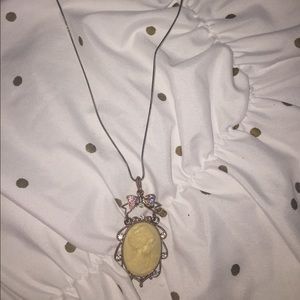 Cameo necklace